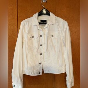White Denim Jacket